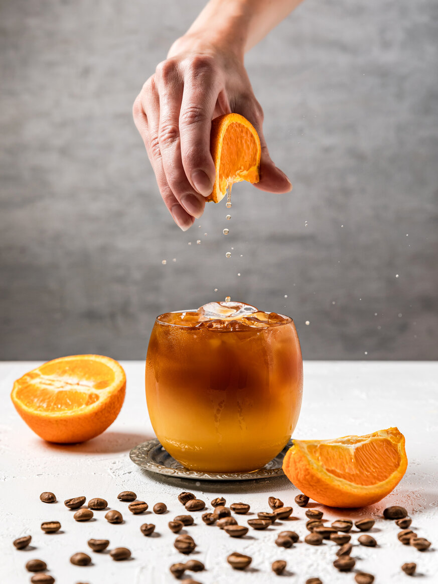 Cold brew orange - nealko drink Kávičko